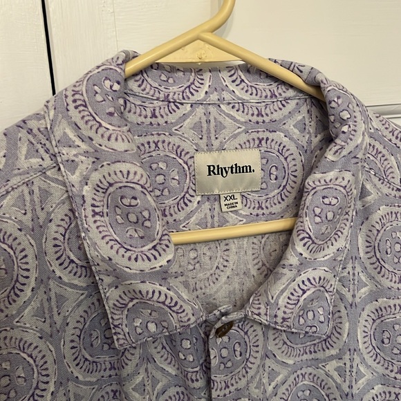 Rhythm button down short sleeve shirt - Picture 5 of 6